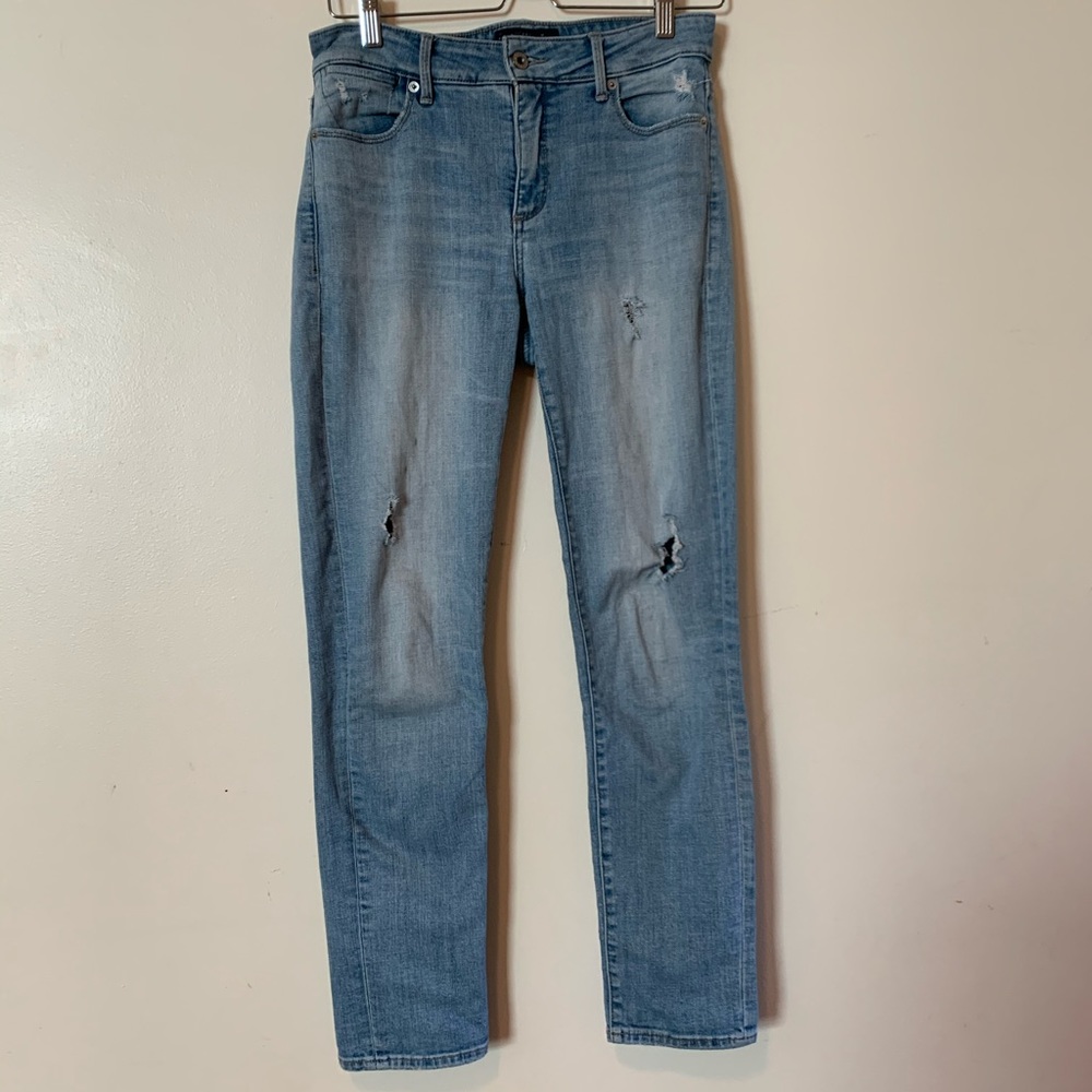 LUCKY BRAND high rise skinny jeans